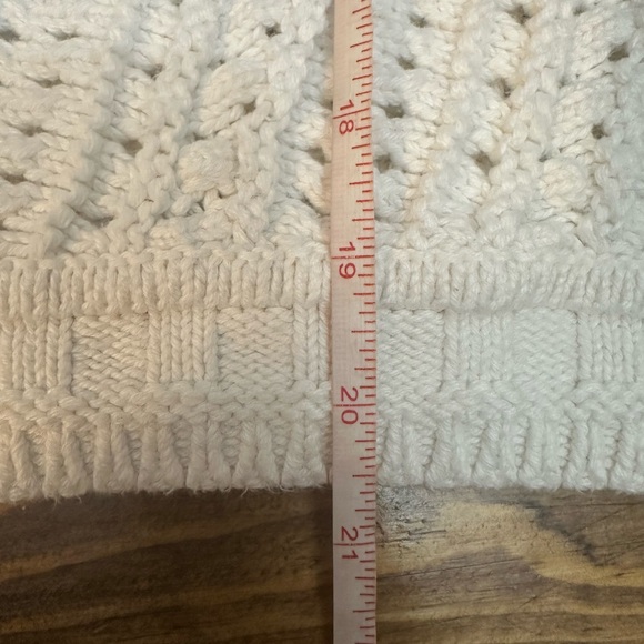 BANANA REPUBLIC LEXIA CROPPED COTTON SWEATER XL - Picture 7 of 9